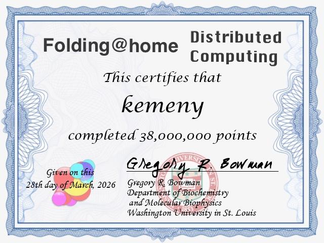 Folding@home awards (team 1067620, WUs)
